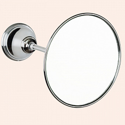 TW Harmony 025, подвесное зеркало косметическое круглое диам.14см, цвет держателя: хром