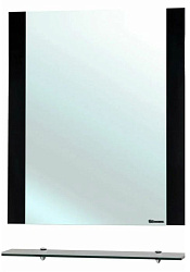 Рокко-80 зеркало с полкой черное