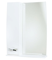 Абрис-65 зеркало-шкаф белое прав.