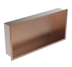 Антивандальная встраиваемая полка Nofer H.6030.CU, медь
