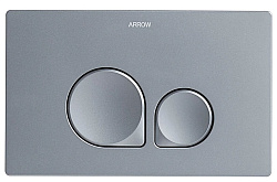 Кнопка смыва Arrow для Smart унитаза AKH1051H, для инсталляции AHY1051 серая AHM051G