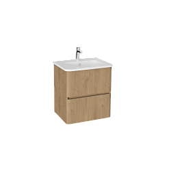 VitrA Mia Plus Round mia plus r тумба с рак,2 ящ,60 см,з дуб
