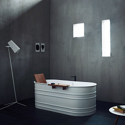 Отдельностоящая ванна Agape Vieques 171x72.6x63.5 см, цвет: белый
