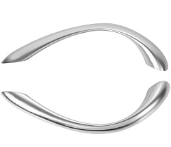 Ручки для чугунной ванны Delice Haiti Luxe 170х80 Хром (комплект 2 шт)