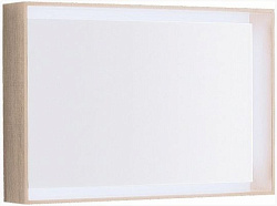 Citterio Зеркало с подсветкой 884х584х140 мм, структура рамки: светлый дуб 835690000