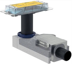 CleanLine корпус дренажных каналов, монтажная высота от 90 мм 154.150.00.1