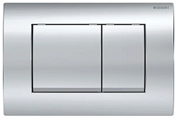 Смывная клавиша Geberit Delta30, для двойного смыва: Глянцевый хром 115.137.21.1