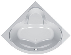 Гидромассажная асимметричная акриловая ванна Kolpa San QUAT LULU 170x100 см D QUAT AIR