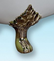 Чугунная ванна Elegansa Taiss 180x80 см, золотые ножки