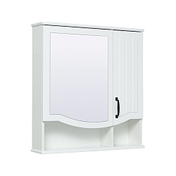 Зеркальный шкаф Runo белый Марсель 65 (00-00001202)