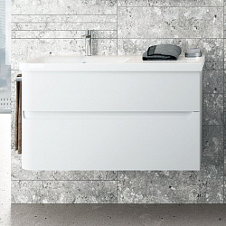 Тумба с раковиной Berloni Bagno Joy JY BS06TM SX 100