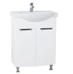 Глория-65 тумба прямая белая (Best)