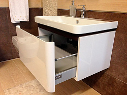 Мебель для ванной Inova Proiezioni 90 со вставкой из шпона