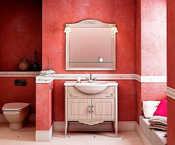 Мебель для ванной EcoGreen Лидо 85 беленый дуб