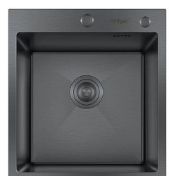 Мойка для кухни Hoffger 4550 Black (Чёрная)