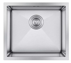 Мойка для кухни Hoffger 5044 Satin (Сталь сатин) ECO