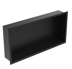 Антивандальная встраиваемая полка Nofer H.6030.N, чёрный