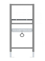 Инсталляция HYDROSMART для раковины с креплением к полу и стене 07805.N