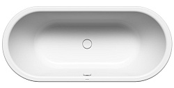 Ванна Centro Duo Oval Мод.128 180х80 + Слив-перелив Kaldewei KA 4040 белый, d=100мм