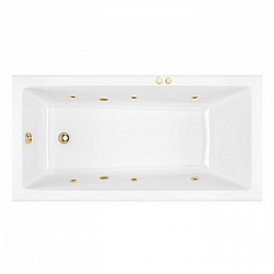 Акриловая ванна EXCELLENT Wave 150x70 см «SOFT», золото