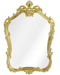Зеркало фигурное "Retro" H84xL59xP3,9 cm, золото