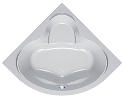 Гидромассажная асимметричная акриловая ванна Kolpa San QUAT LULU 170x100 см L QUAT AIR