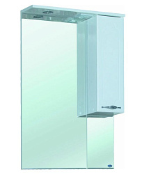 Стелла-65 зеркало-шкаф белое прав.(свет.) Н