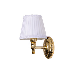 TW Bristol 039, настенная лампа светильника с овальным основанием 7,5*12,5см, цвет: золото (без абажура)1891