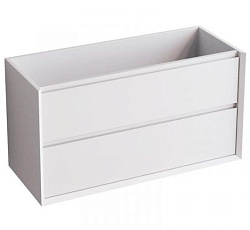 Тумба под раковину COOL с 2 выдвижными ящиками 100x45x54 CL.100.WM белый