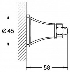 Крючок Grohe Grandera 40631000