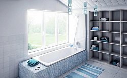 Стальная ванна BLB Universal B60H 160x70 см