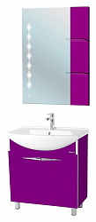 Мебель для ванной Bellezza Глория 75 фиолетовая