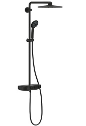 Euphoria SmartControl System 310 Duo Душевая система с термостатом для настенного монтажа, фантомный чёрный 22120KF0