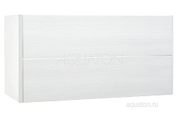 Модуль для раковины Брук 100 2 ящика дуб латте 1A202101BCDL0 Aquaton
