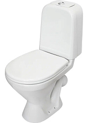 Унитаз-компакт Белый S1 (WC.CC/Samarsky/1-P/WHT.G/S1)