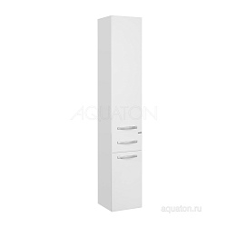 Шкаф - колонна Aquaton Ария М подвесная белый 1A124403AA010