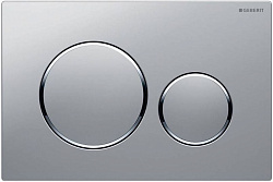 Клавиша смыва Sigma 20 NEW двойной смыв не оставляет отпечатков пальцев, хром мат 115.882.JQ.1