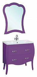 Мебель для ванной Bellezza Грация 80 фиолетовая