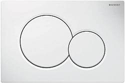 Смывная клавиша Geberit Sigma01 для двойного смыва , белый 115.770.11.5