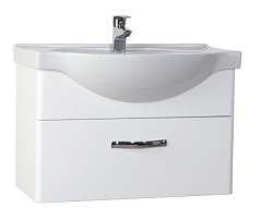 Анкона-80 тумба подв. с 1 ящ. белая