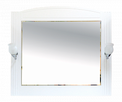 Misty Эльбрус -100 Зеркало белая эмаль