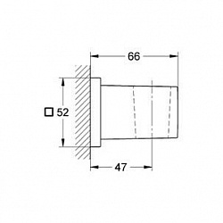 Настенный держатель Grohe Euphoria Cube 27693000