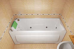 Подголовник для ванны Triton Комфорт (зеленый)