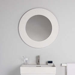 Laufen Kartell Зеркало круглое d=780мм, настенное, без подсветки, цвет: белый1908