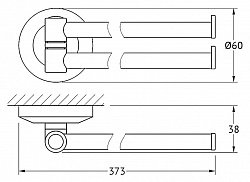 Полотенцедержатель FBS Standard STA 044