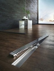 Решетка AlcaPlast Line 850M матовая