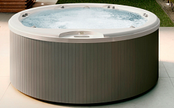 JACUZZI ALIMIA Минибассейн D212x90 см, встраеваемый.г/м,подсв.,ароматерапия ,фильтрация Clearray,нагреватель, цвет: Platinum