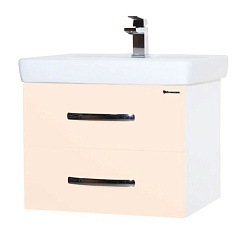 Рокко-70 тумба подвесная с 2 ящ. бежевая Н (ТИГОДА)