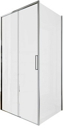 Душевой уголок Aquanet Pleasure Evo 100x80 AE65-100x80-CT профиль хром, прозрачное стекло