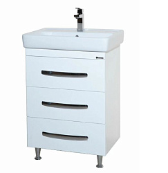 Рокко-50 тумба с 3 ящ. белая (МИНИ)